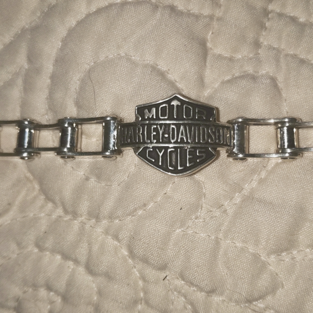 Harley Davidson 92.5 Sterling Silver bracelet